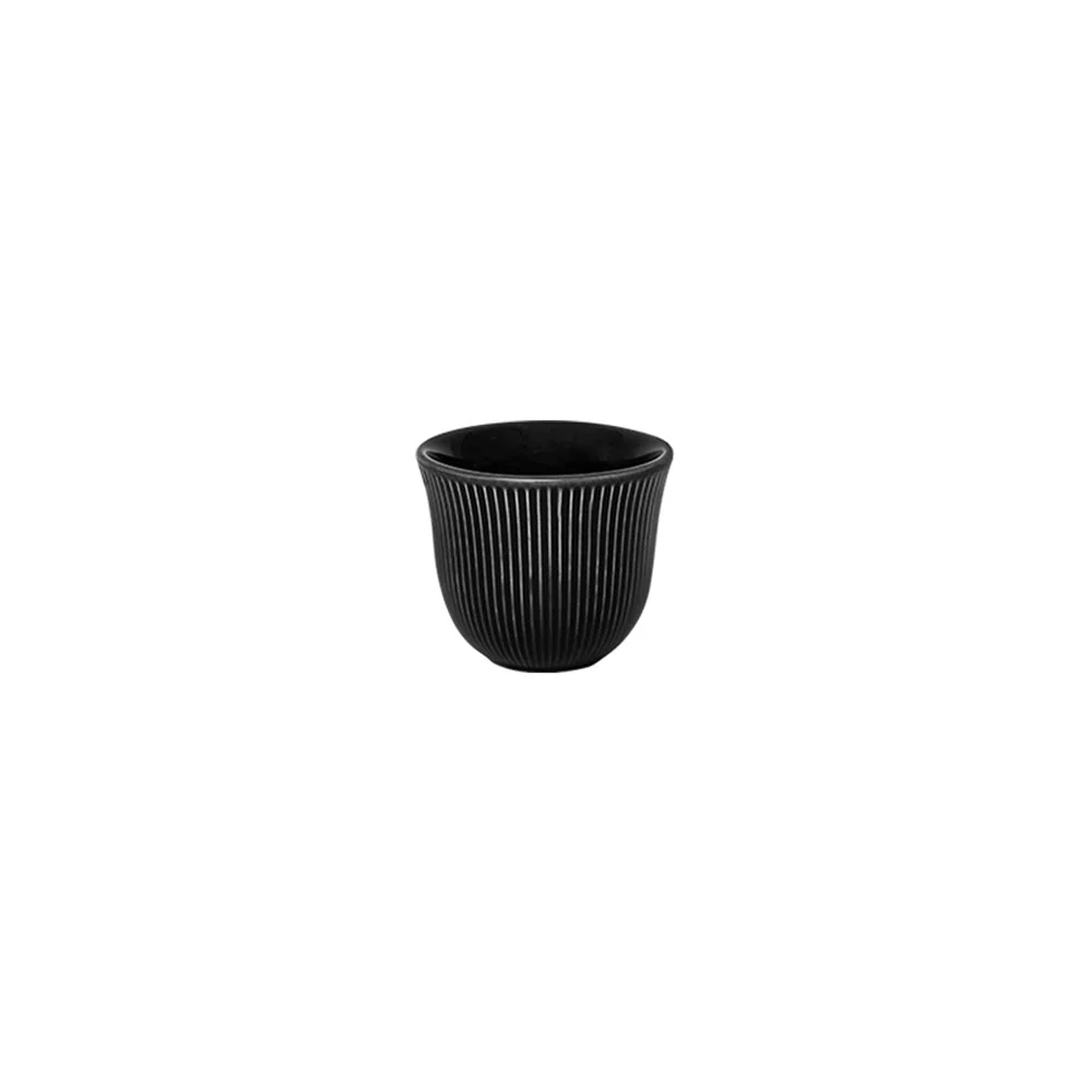Loveramics Brewers 80ml Embossed Espresso Tasting Cup (Black)
