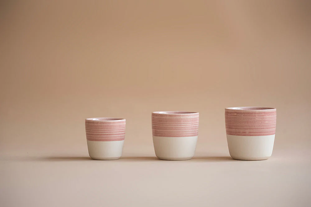 Loveramics Dale Harris Champions Signature Crackle Glaze Cappuccino Cup (200ml) - Pink - Image 4