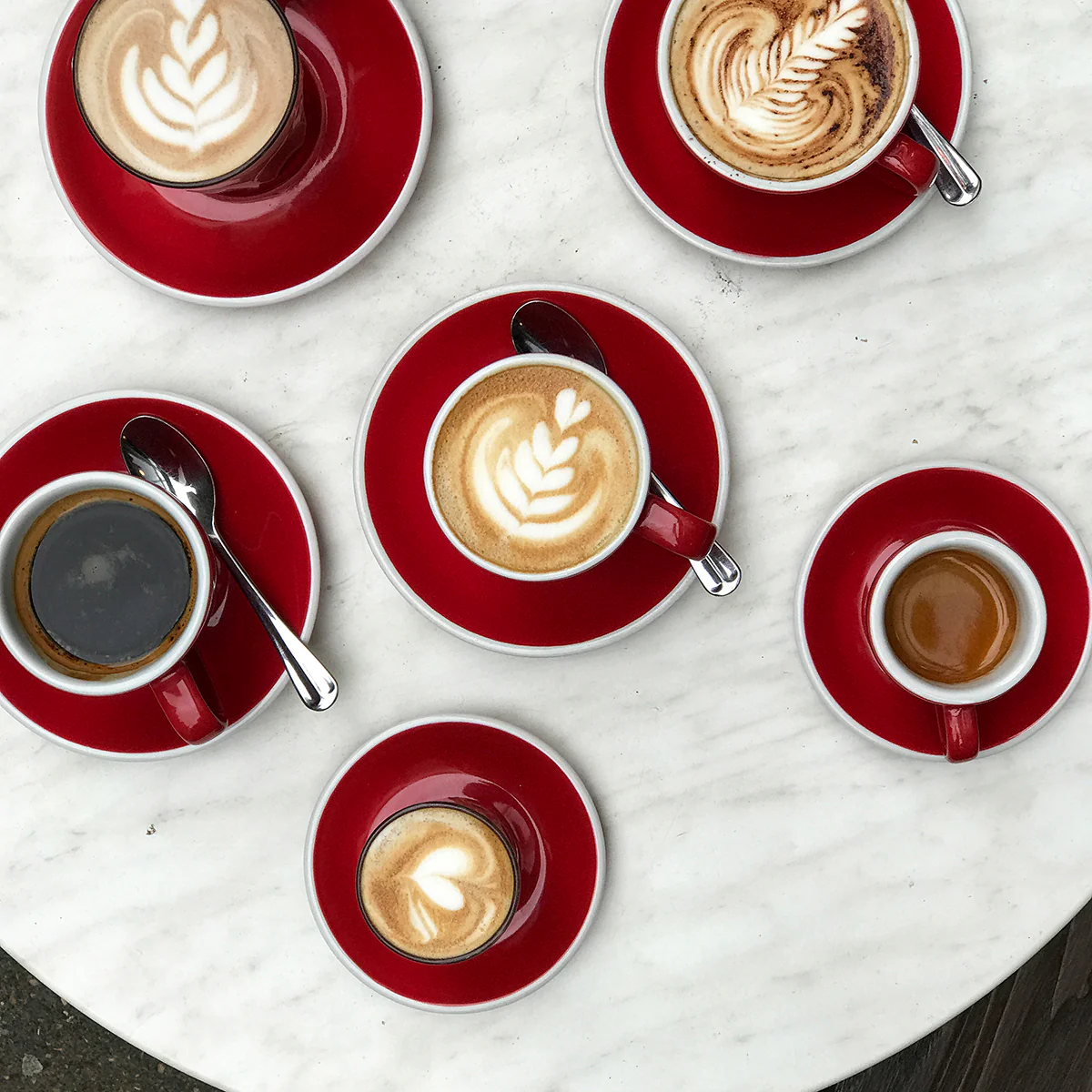 Loveramics Egg Latte Saucer (Red) 15.5cm - Image 2