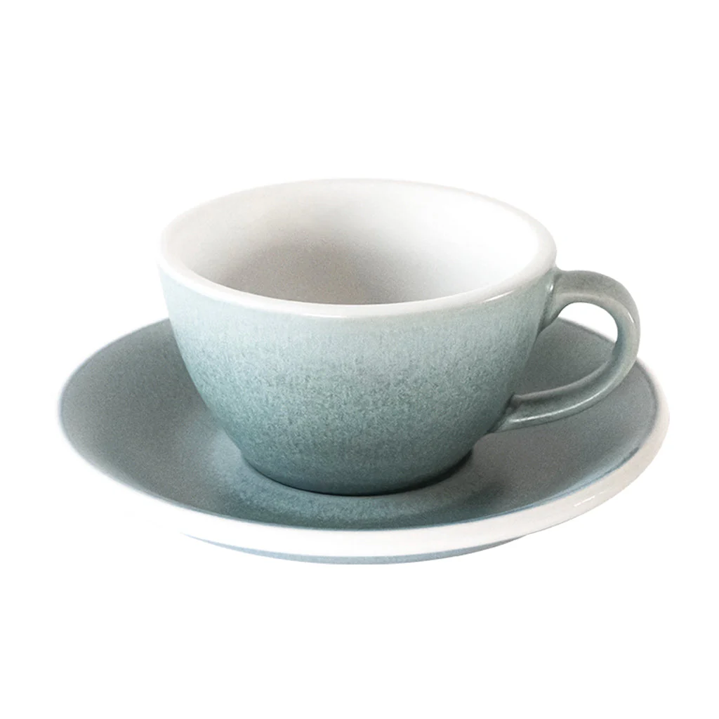 Loveramics Egg Mineral Cappuccino / Flat White Saucer (Glacier) 14.5cm - Image 3