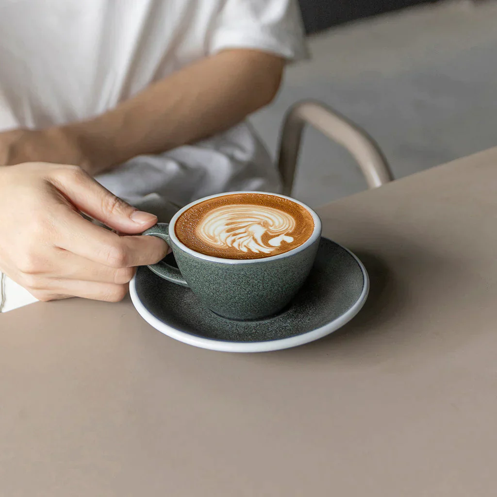 Loveramics Egg Mineral Cappuccino Cup (Anthracite) 200ml - Image 2