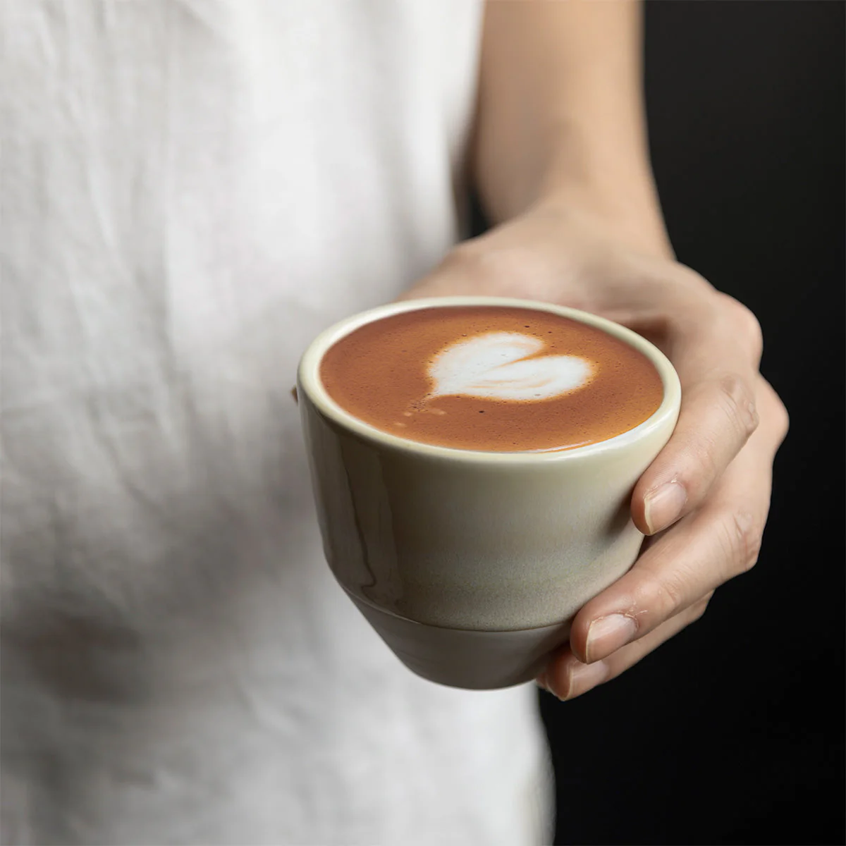 Loveramics Scandi Cappuccino Cup - Ivory (200ml) - Image 2