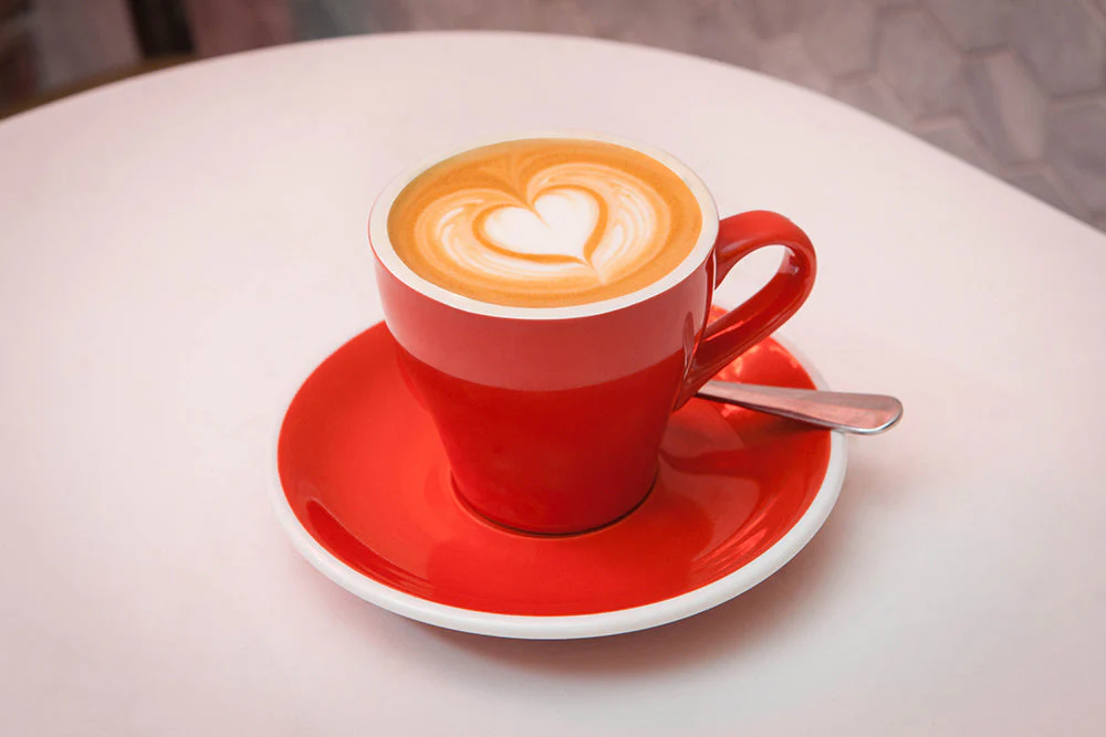 Loveramics Tulip Cappuccino Cup (Red) 180ml - Image 2