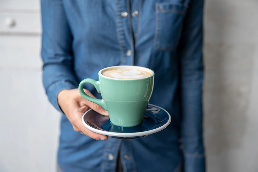 Loveramics Tulip Cappuccino Cup (Red) 180ml - Image 4