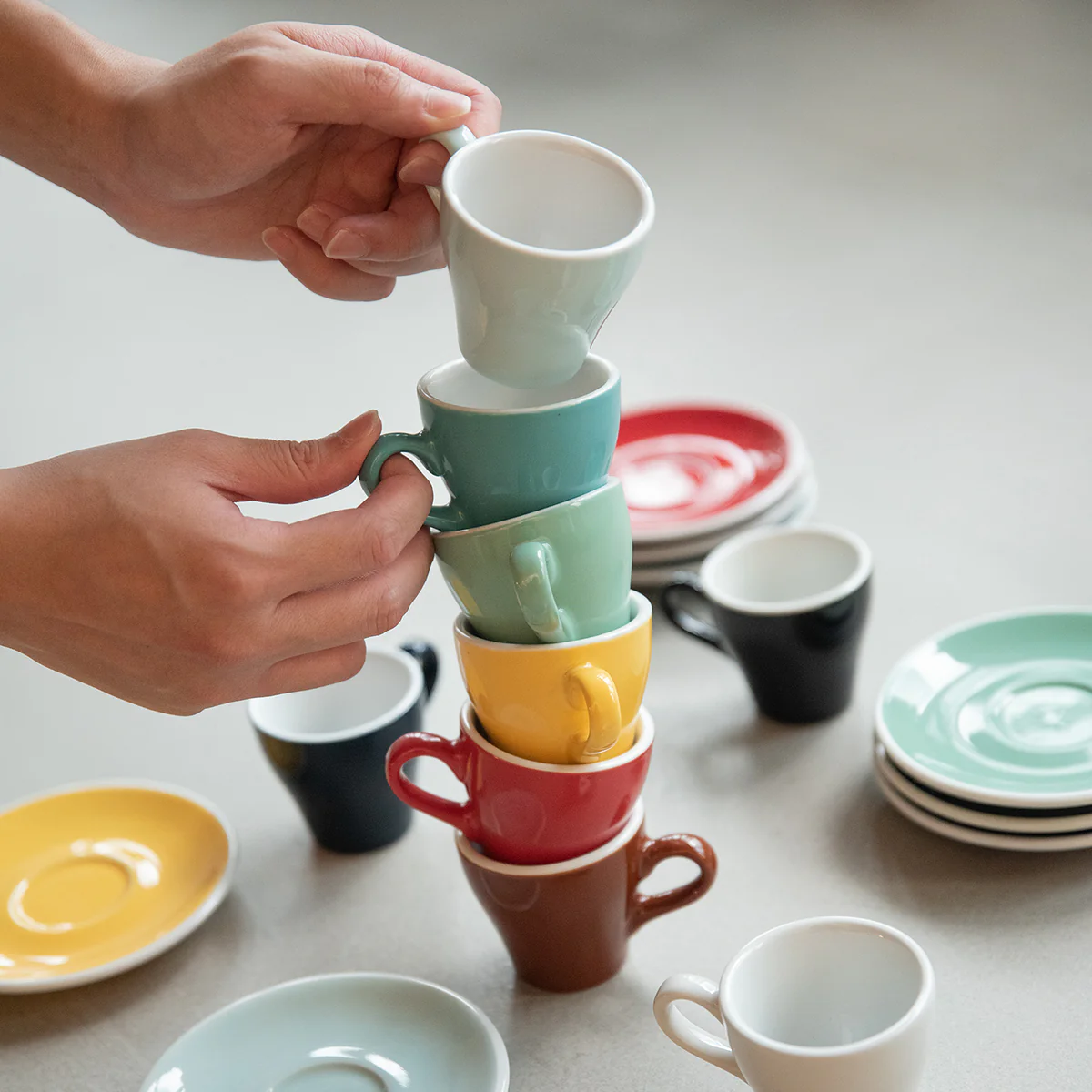Loveramics Tulip Espresso Saucer (Denim) 12.5cm - Image 2