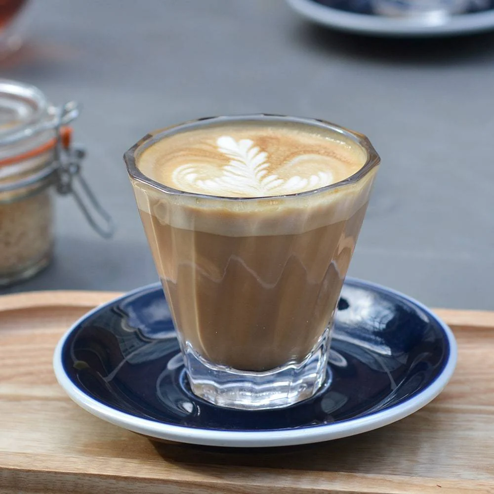 Loveramics Urban Glass Twisted Cortado Glass 120ml (Clear) - Image 2