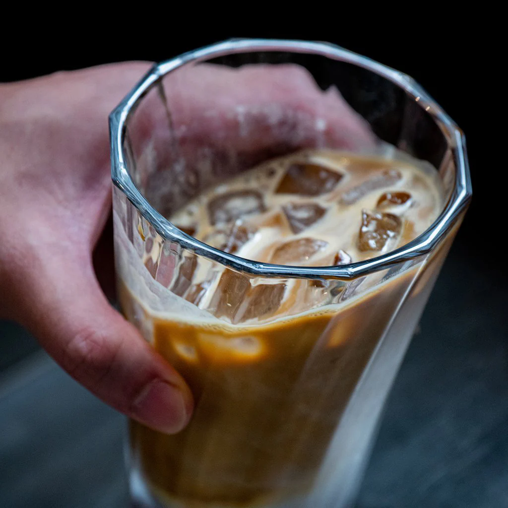 Loveramics Urban Glass Twisted Latte Glass 360ml (Clear) - Image 2